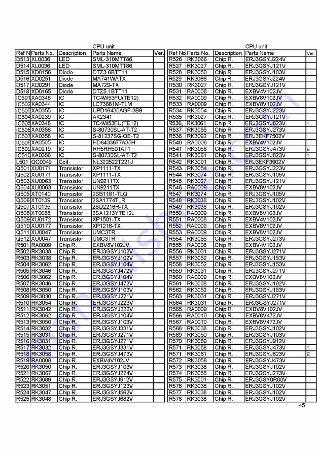 Alinco DJ-G5 Service Manual Download Page 43