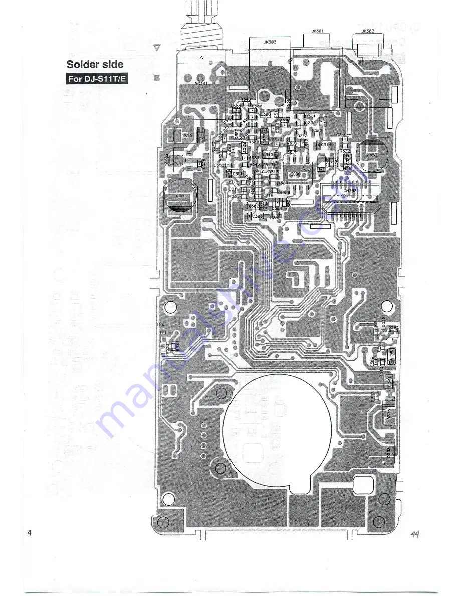 Alinco DJ-S11E Скачать руководство пользователя страница 44