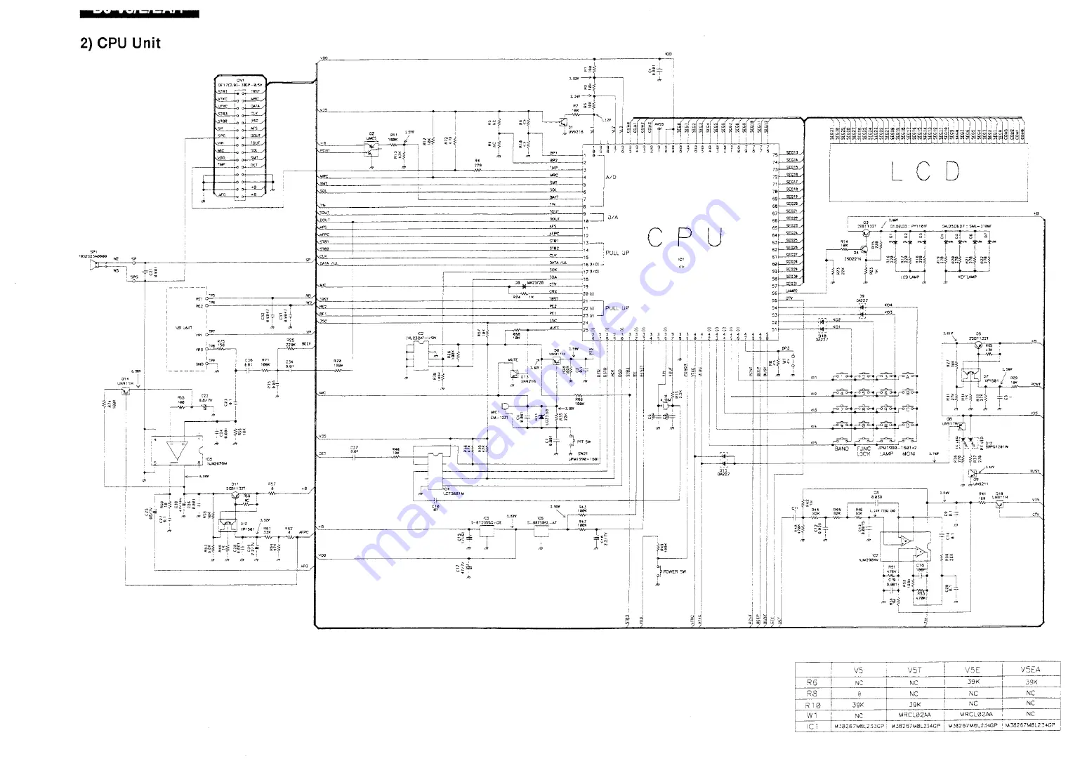 Alinco DJ-V5 Service Manual Download Page 40