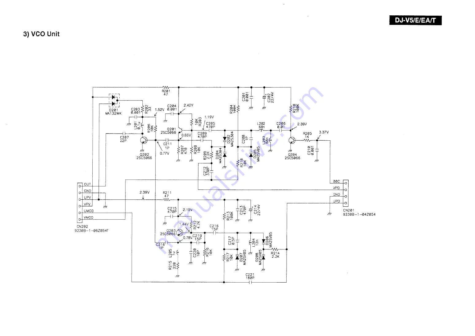 Alinco DJ-V5 Service Manual Download Page 41