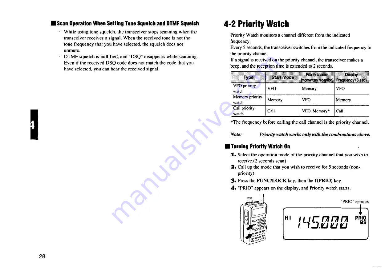 Alinco DJ-V5E Instruction Manual Download Page 29