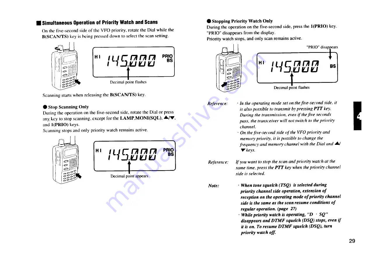 Alinco DJ-V5E Instruction Manual Download Page 30