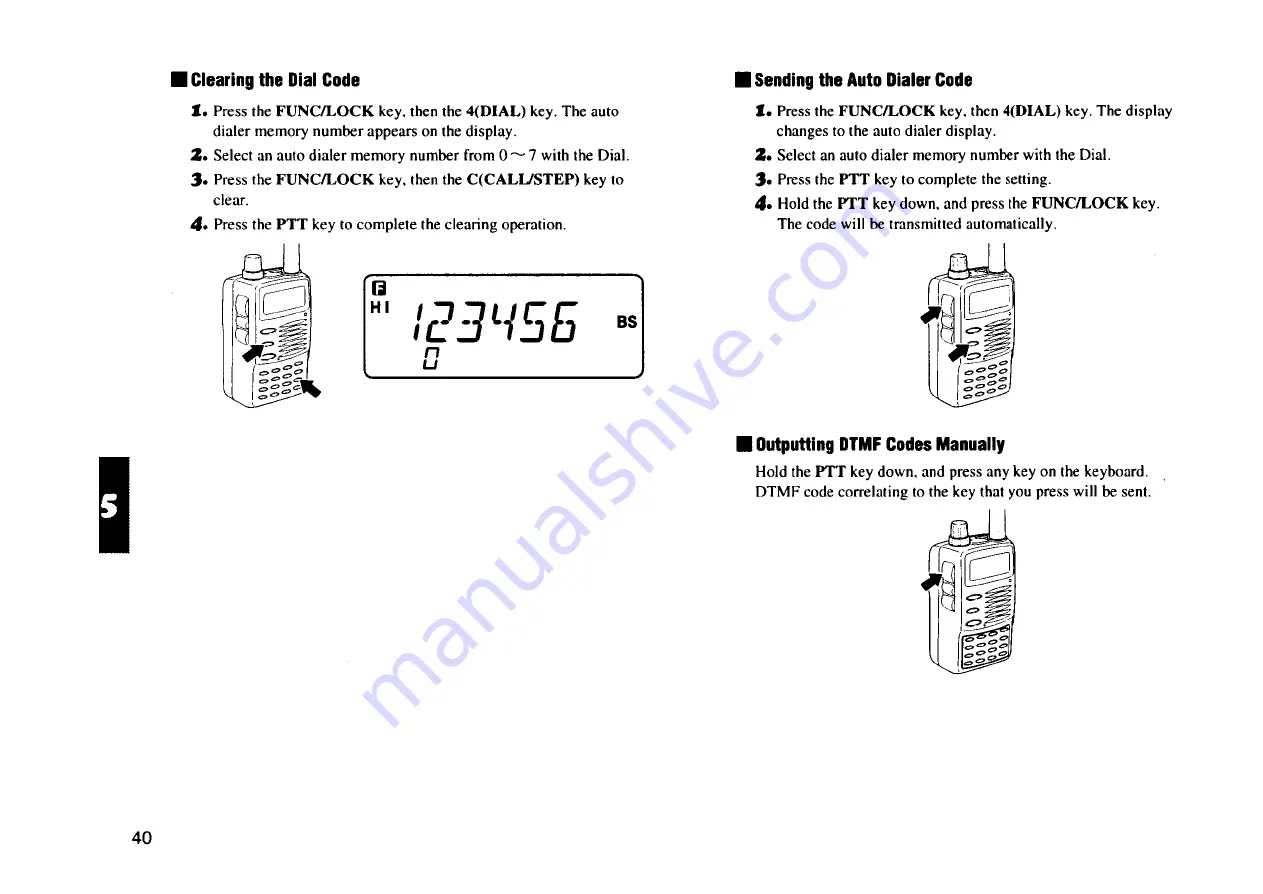 Alinco DJ-V5E Instruction Manual Download Page 41