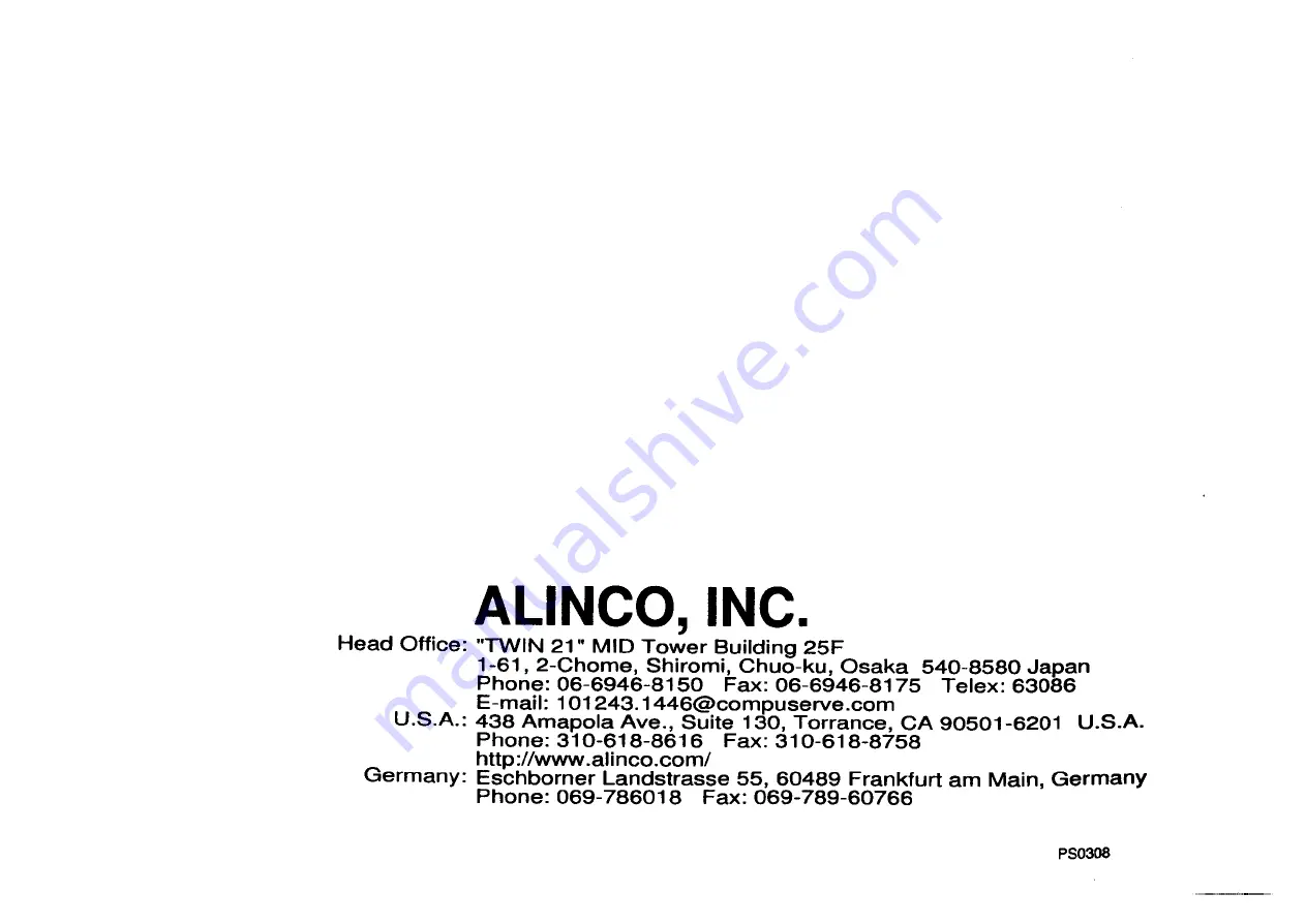 Alinco DJ-V5E Instruction Manual Download Page 49