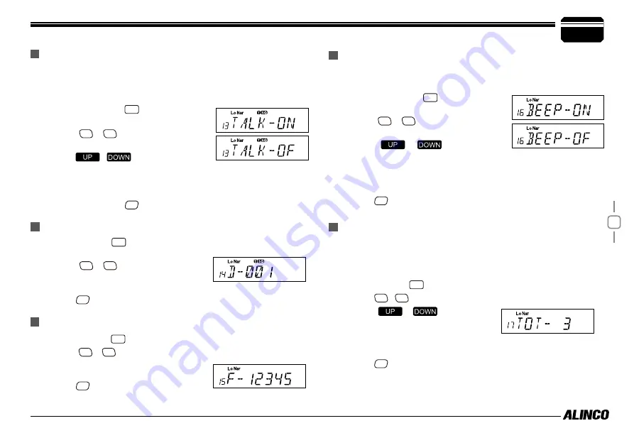 Alinco DR-CS10 Manual Download Page 26