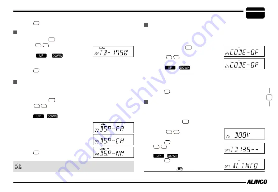 Alinco DR-CS10 Manual Download Page 28