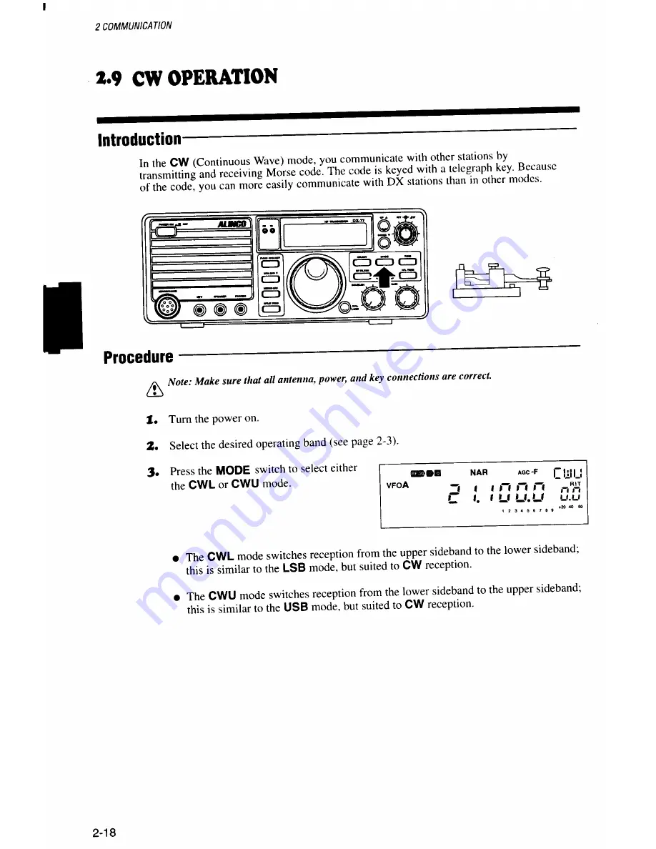 Alinco DX-77 Скачать руководство пользователя страница 37