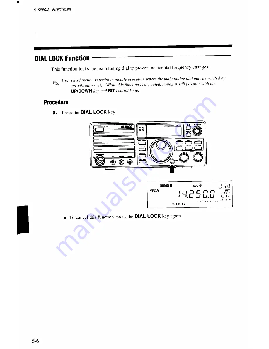 Alinco DX-77 Instruction Manual Download Page 64