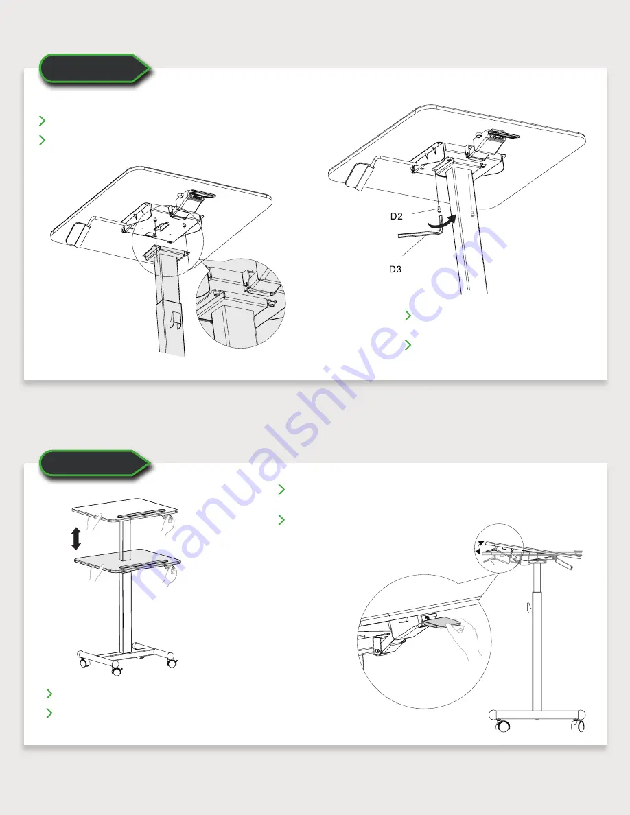 Alinea Nano Tilt ALN-LTM-1L2S-M Series Assembly And Instructions Download Page 5