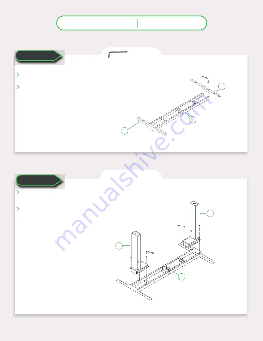 Alinea Vantage-Plus ALN-LTM-2L3S-2M Series Assembly And Instructions Download Page 4