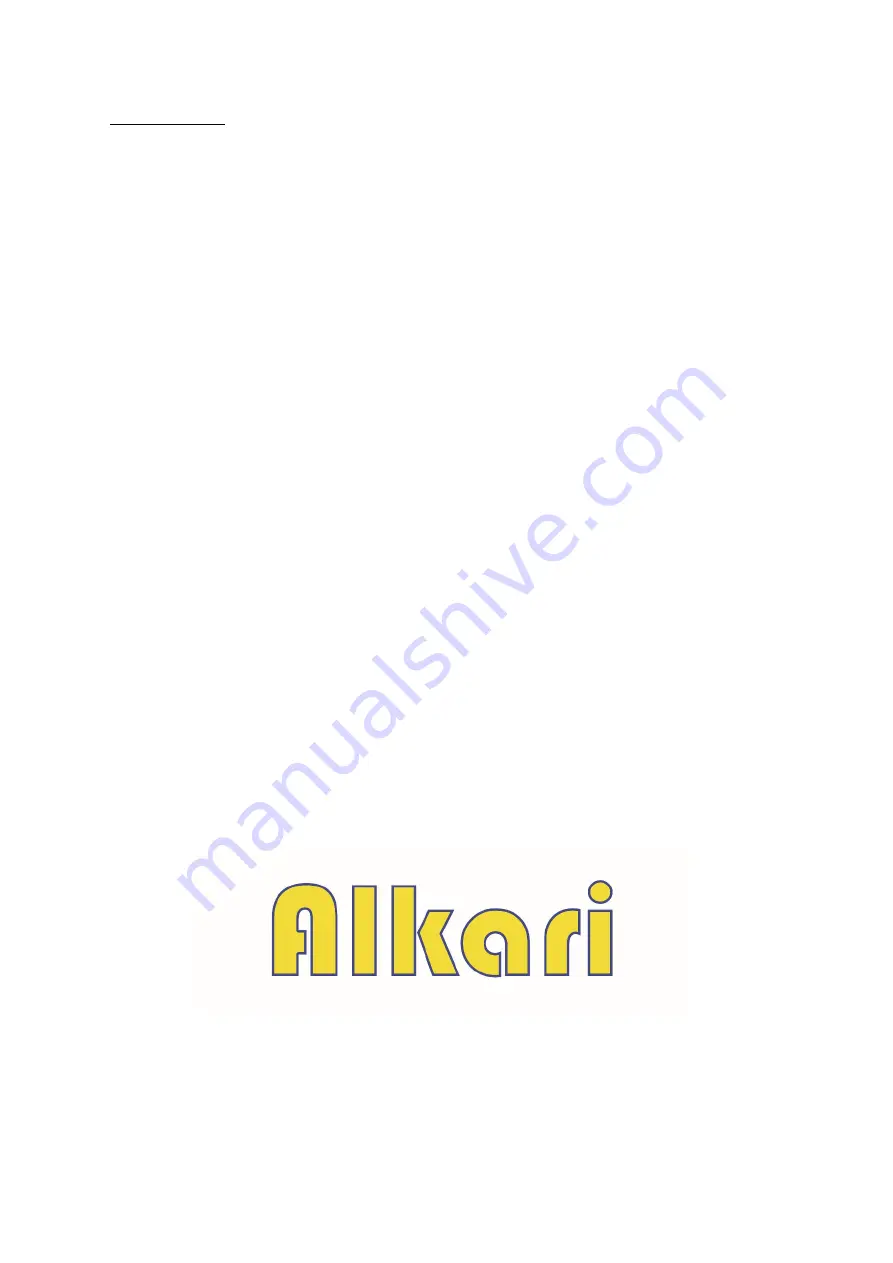 Alkari ALK-B-1000 Instruction Manual Download Page 14