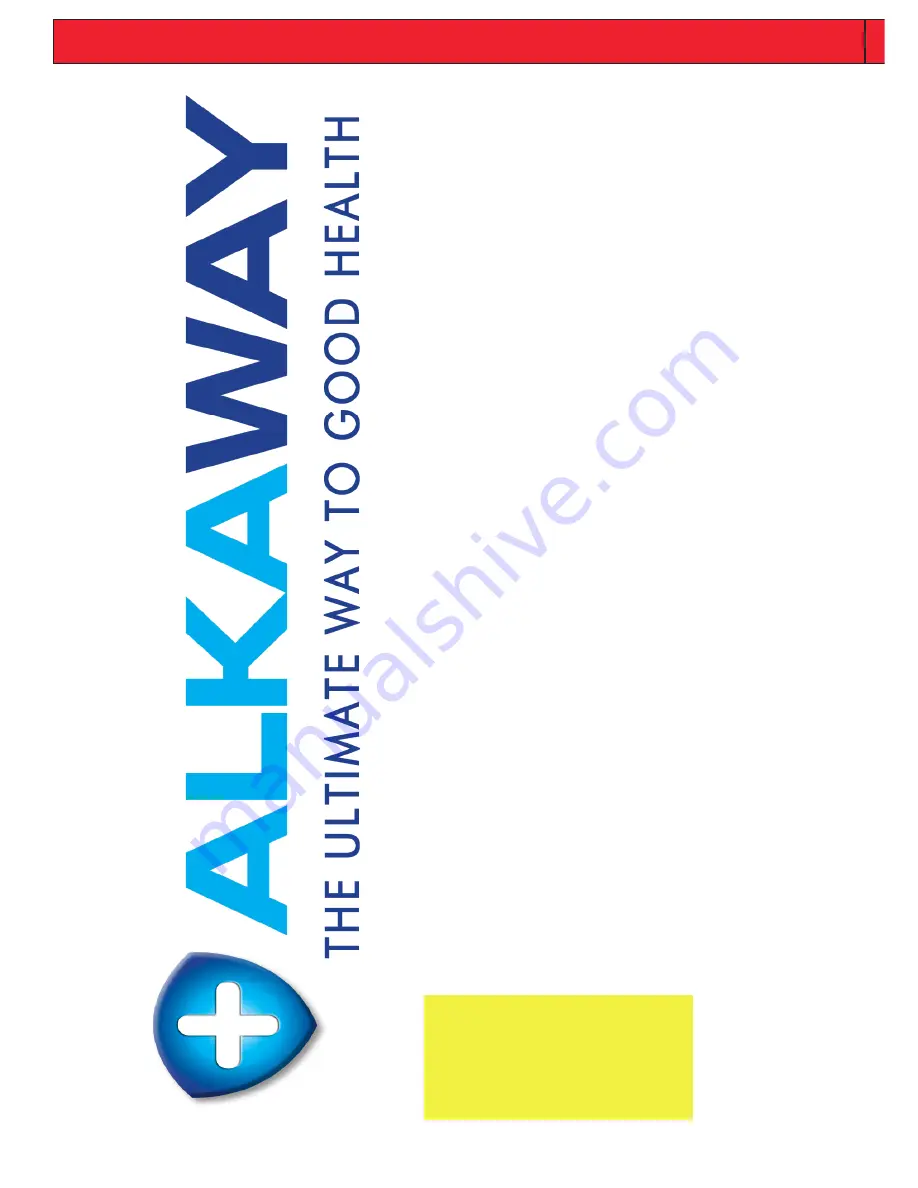 AlkaWay AlkaLina alkaline Скачать руководство пользователя страница 1