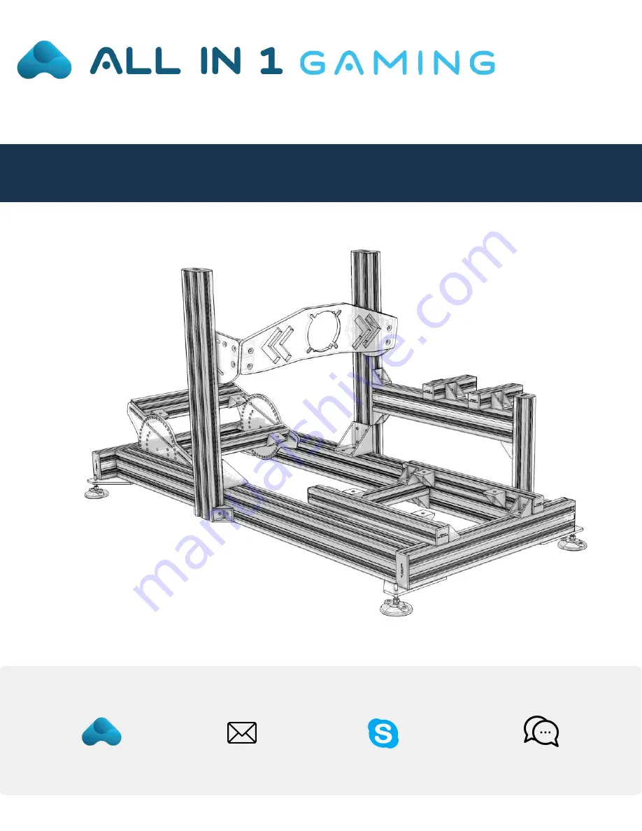 All In 1 Gaming Pro Sim Frame Скачать руководство пользователя страница 1