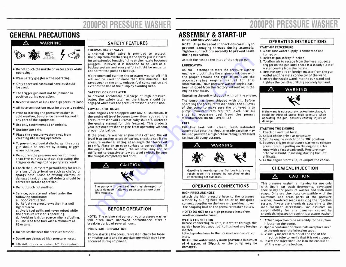 All-Power APW5101 Owner'S Manual Download Page 2