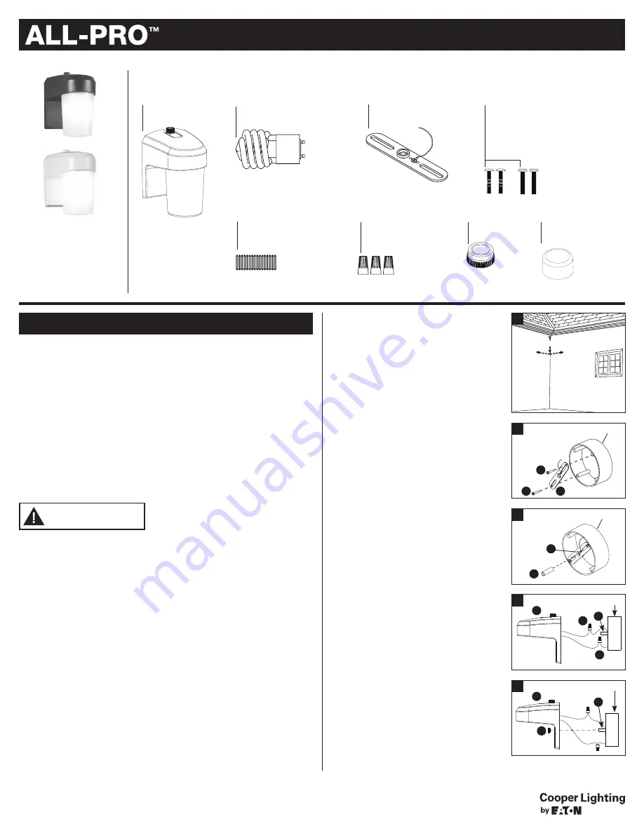 All-Pro FE13PC Instruction Manual Download Page 1