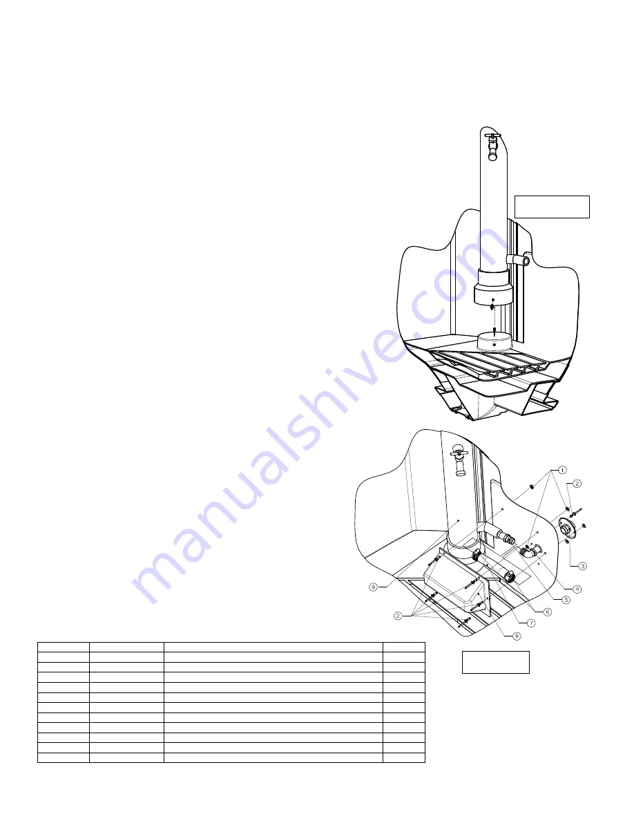 All Safety Products Fleet Shower SH1 Series Manual Download Page 12