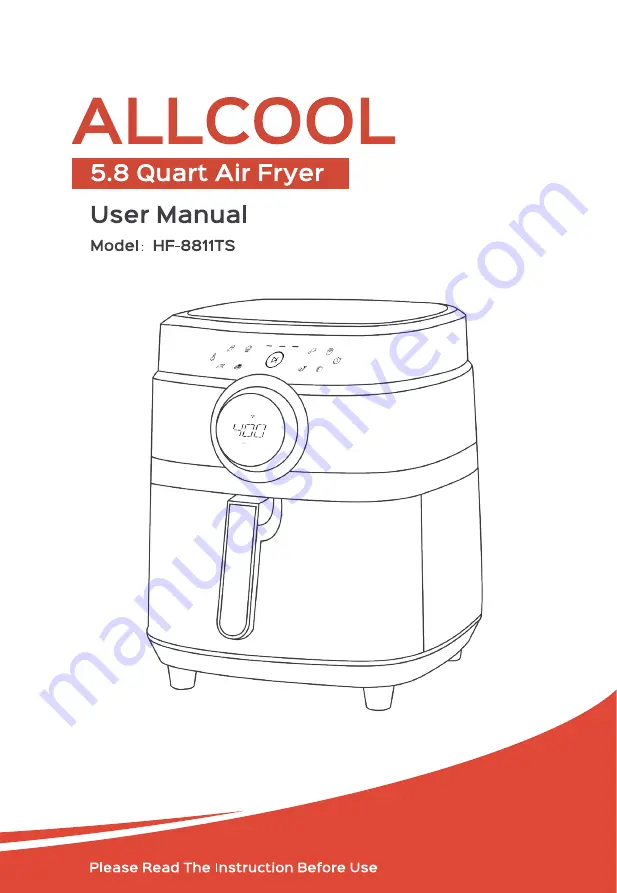 ALLCOOL HF-8811TS User Manual Download Page 1