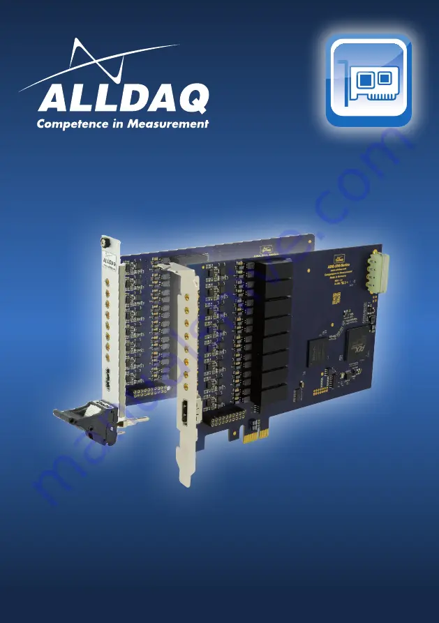 Alldaq ADQ-250 cPCI Manual Download Page 1