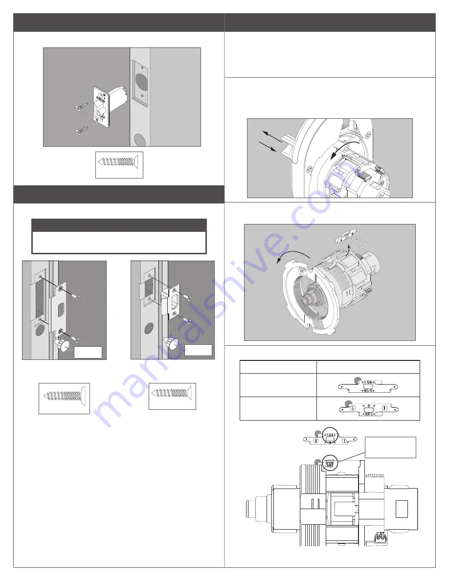 Allegion SCHLAGE NDEB Скачать руководство пользователя страница 2