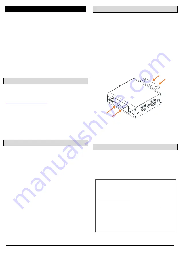 ALLEN & HEATH DT20 Manual Download Page 1