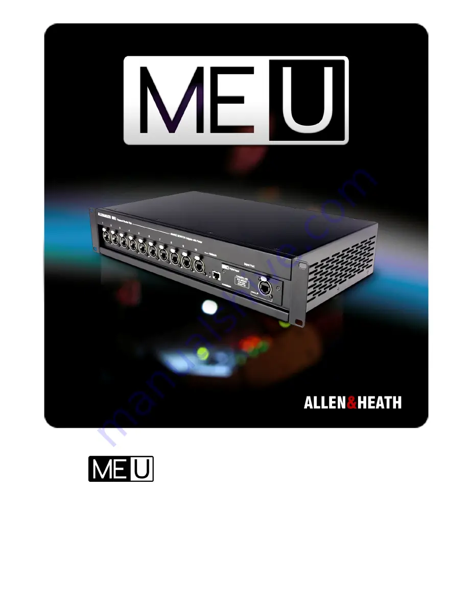 ALLEN & HEATH ME U User Manual Download Page 1