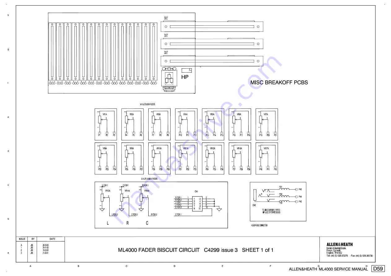 ALLEN & HEATH ML4000 Скачать руководство пользователя страница 89