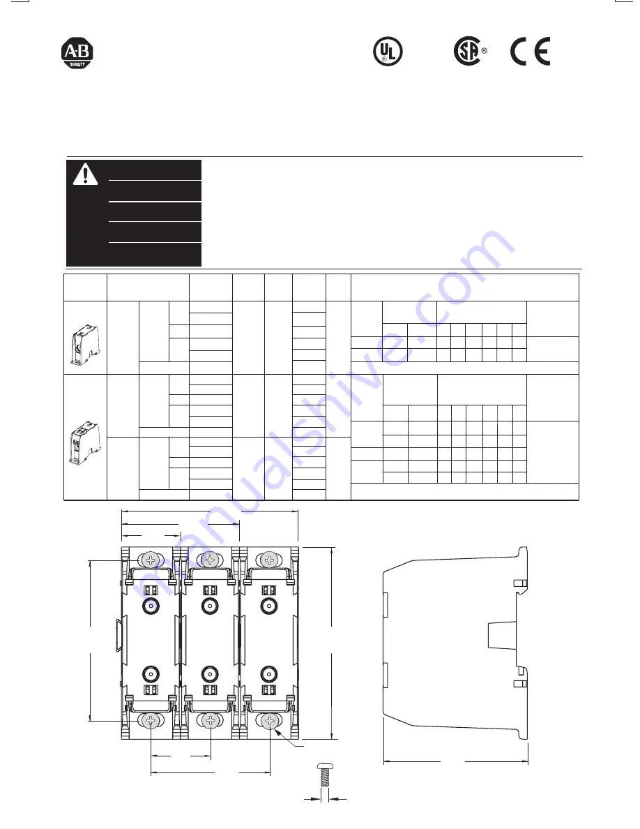 Allen-Bradley 1492-PDE1112 Скачать руководство пользователя страница 1