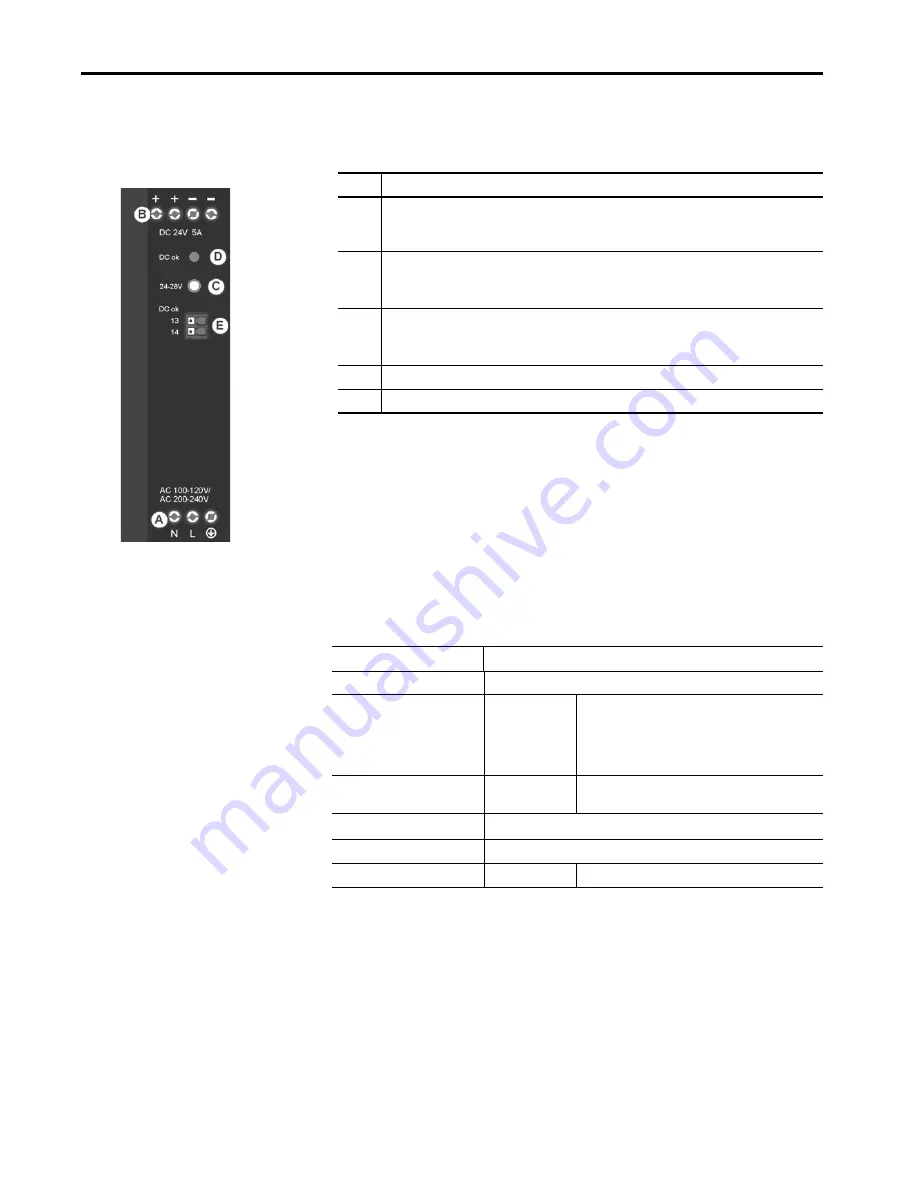 Allen-Bradley 1606-XLB Reference Manual Download Page 6