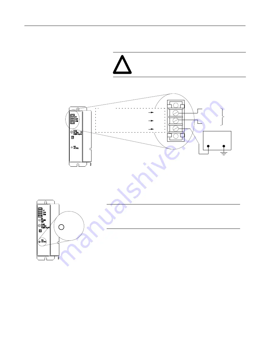 Allen-Bradley 1771-P7 Series C Installation Instructions Manual Download Page 8