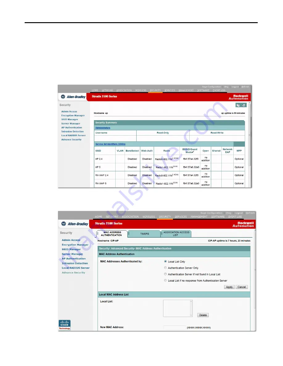 Allen-Bradley 1783-WAPAK9 User Manual Download Page 486