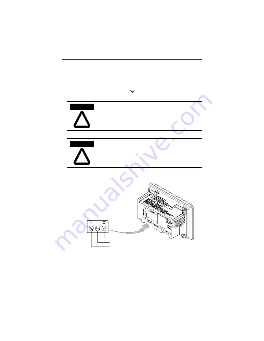 Allen-Bradley 2711-B6C series Installation Instructions Manual Download Page 14