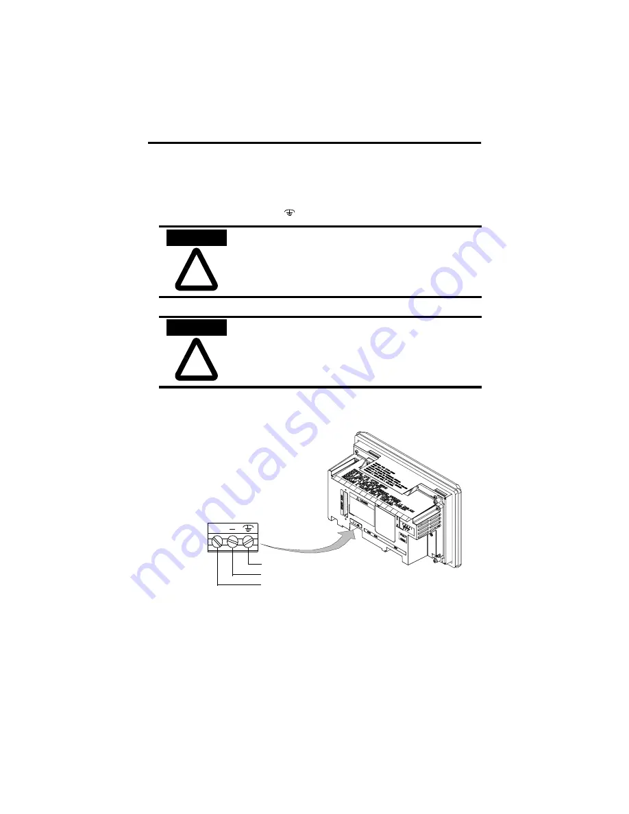 Allen-Bradley 2711-B6C series Installation Instructions Manual Download Page 26