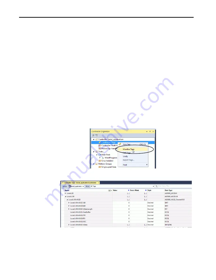 Allen-Bradley 5069-SERIAL User Manual Download Page 76