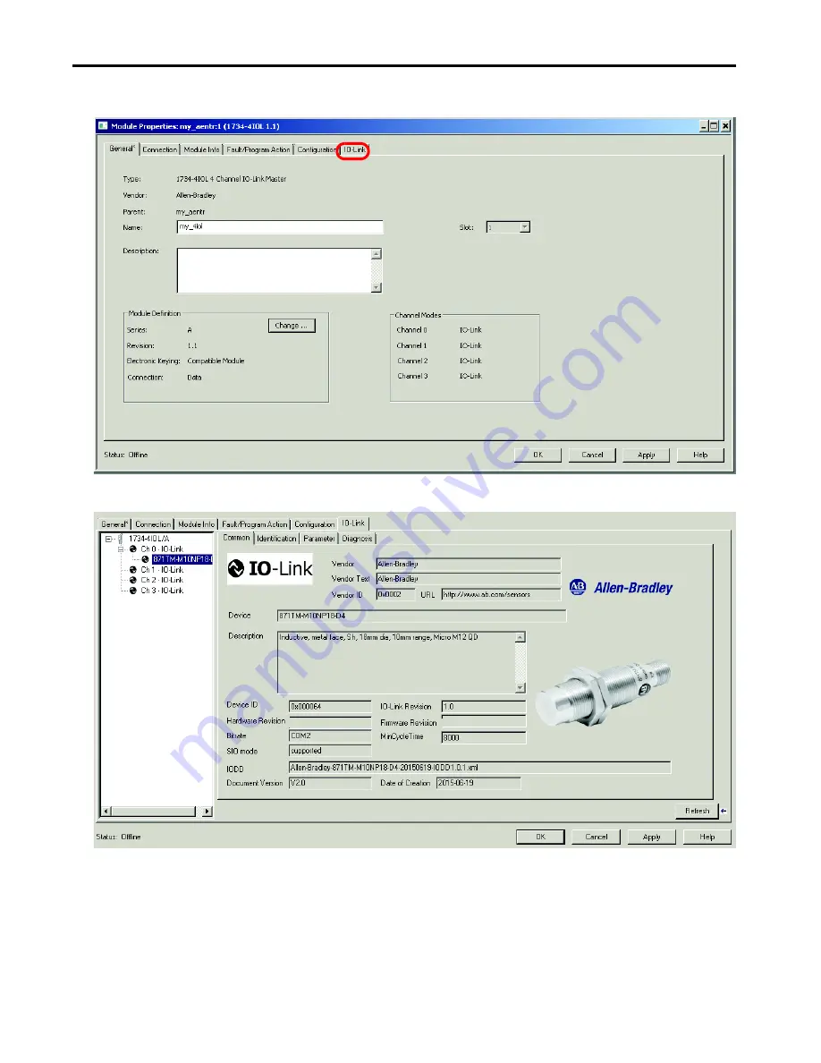 Allen-Bradley 871TM-M**NP12 Series User Manual Download Page 44