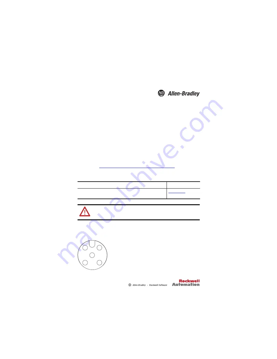 Allen-Bradley ArmorBlock 1732E-12X4M12P5QCDR Wiring Diagrams Download Page 1