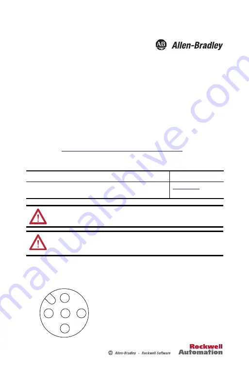 Allen-Bradley ArmorBlock 1732E-8IOLM12R Wiring Diagrams Download Page 1