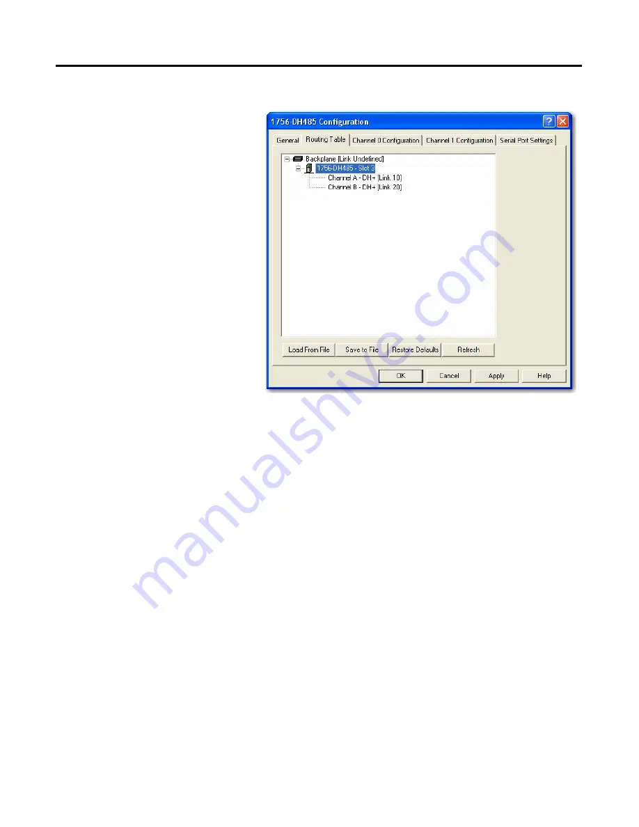 Allen-Bradley ControlLogix 1756-DH485 User Manual Download Page 52