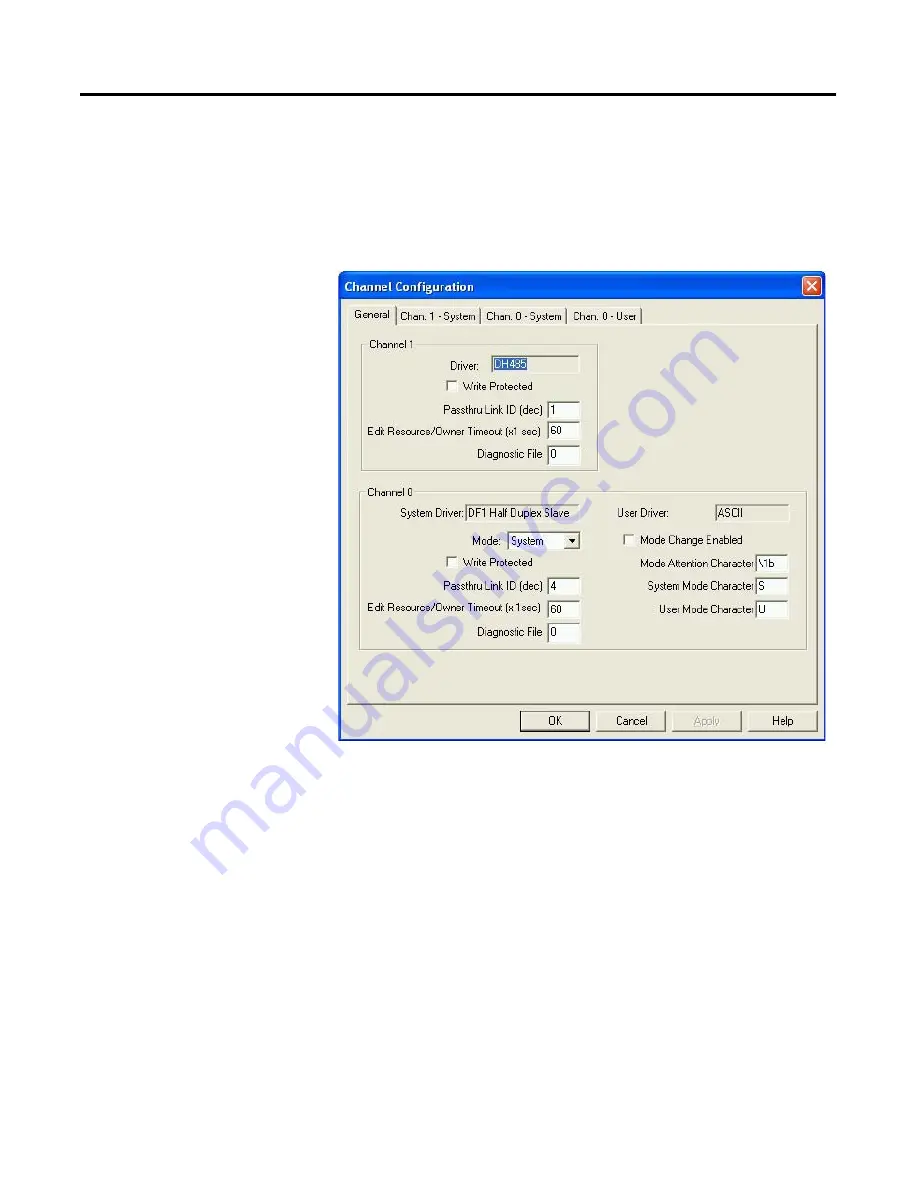 Allen-Bradley ControlLogix 1756-DH485 User Manual Download Page 64