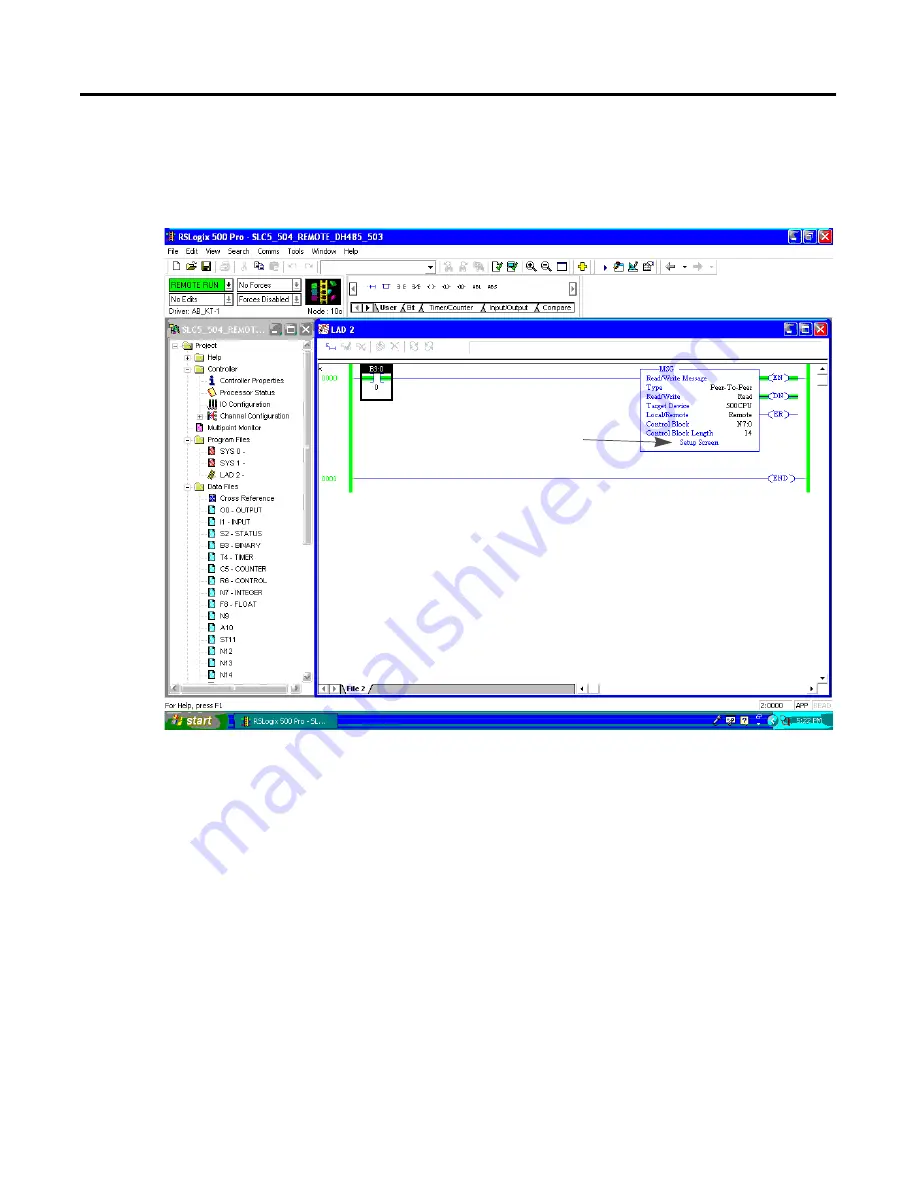 Allen-Bradley ControlLogix 1756-DH485 Скачать руководство пользователя страница 66