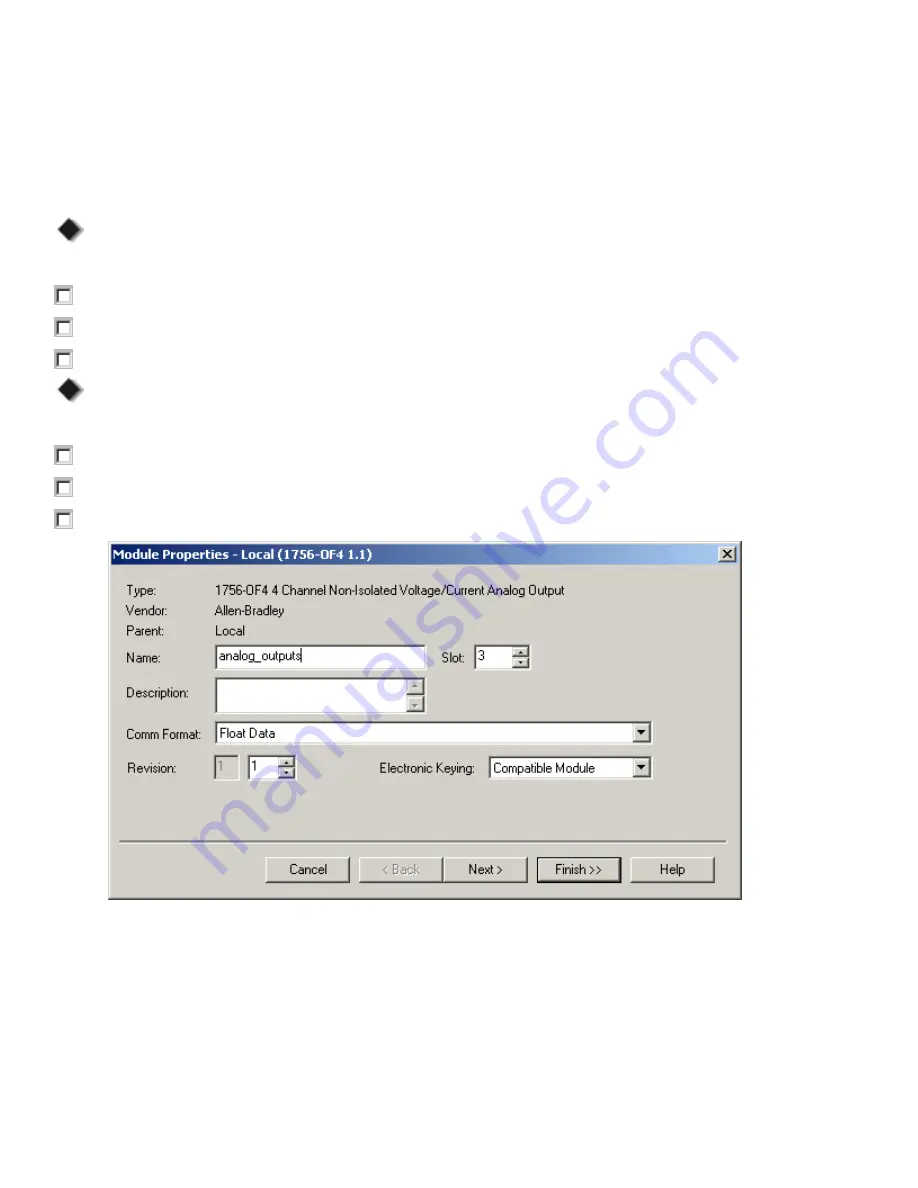 Allen-Bradley ControlLogix 1756-STRT3 Quick Start Manual Download Page 65