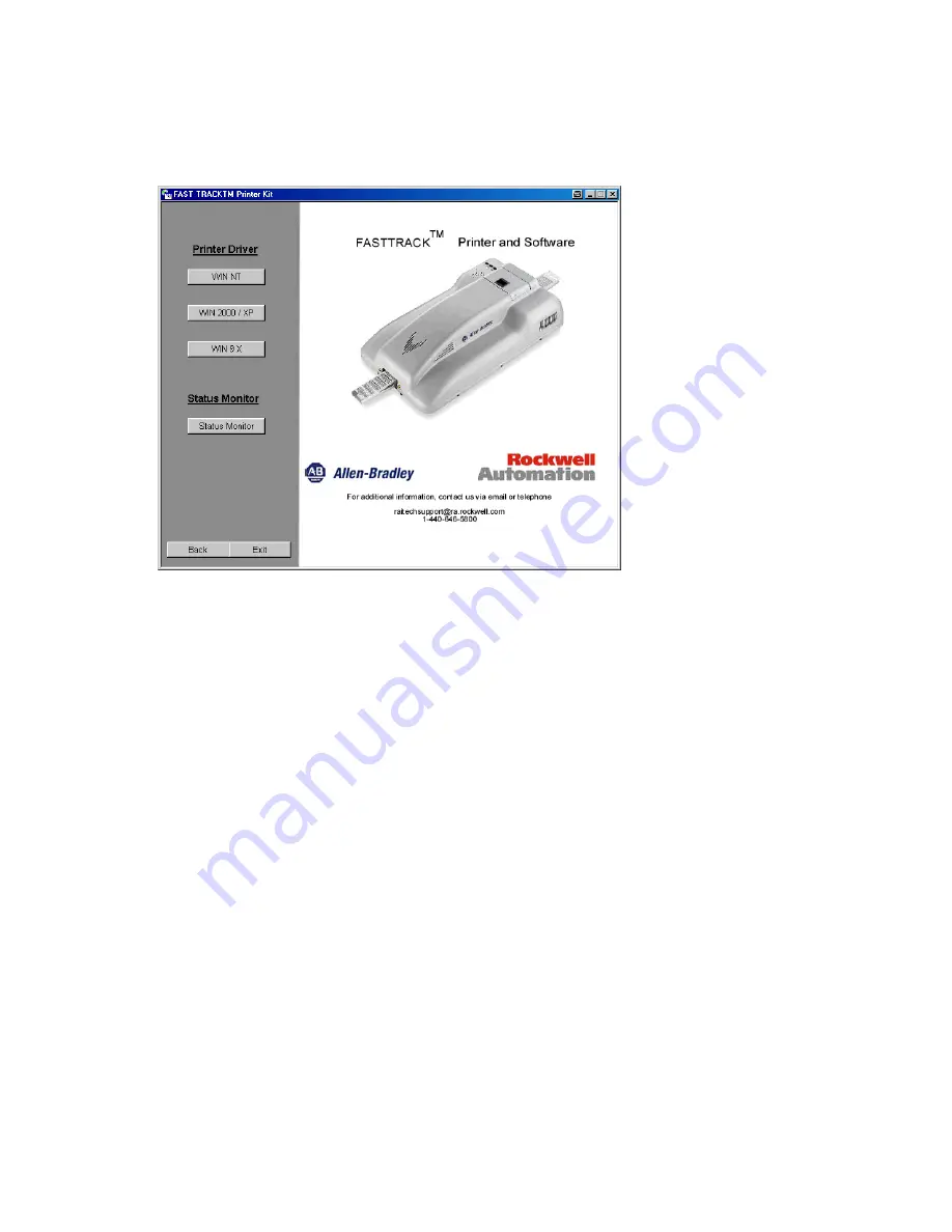 Allen-Bradley FAST TRACK Manual Download Page 8