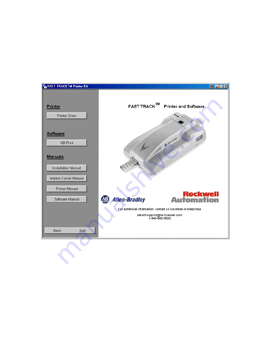 Allen-Bradley FAST TRACK Manual Download Page 12