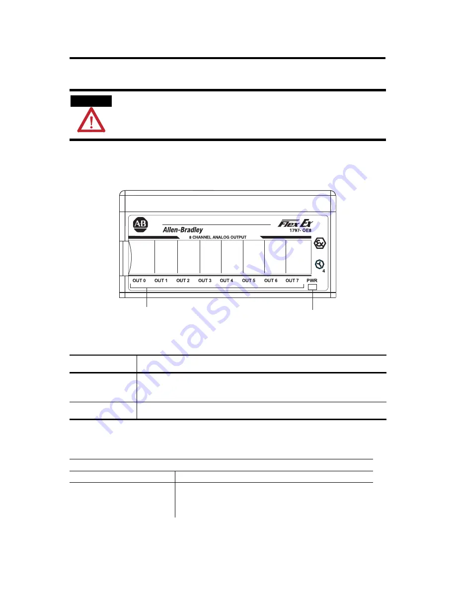 Allen-Bradley FLEX Ex 1797-OE8 Скачать руководство пользователя страница 35