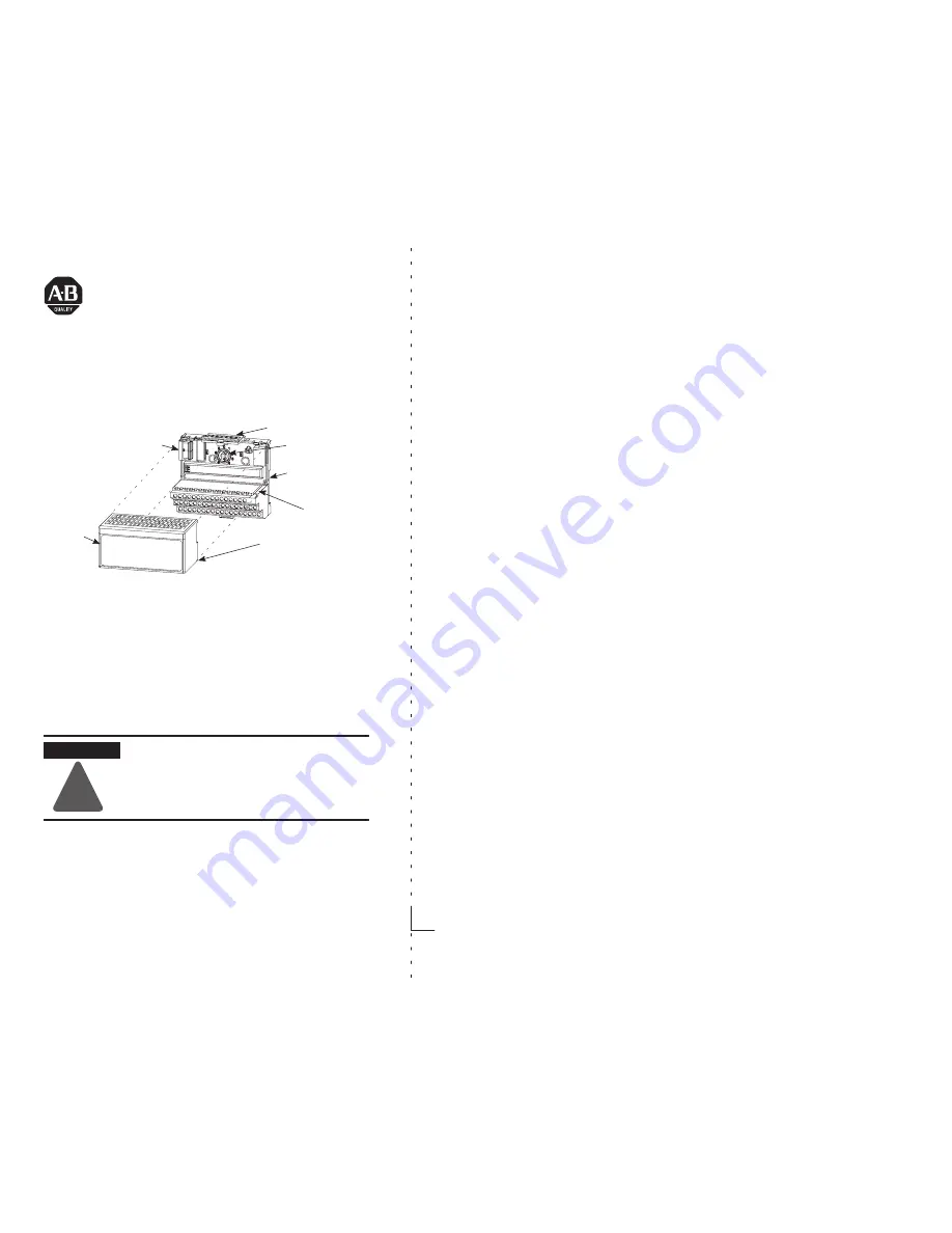 Allen-Bradley FLEX I/O 1794-OB8EP Installation Instructions Manual Download Page 1