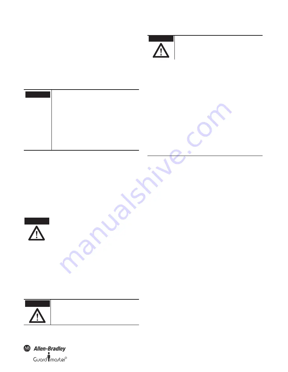 Allen-Bradley GuardShield Safe 2 User Manual Download Page 5