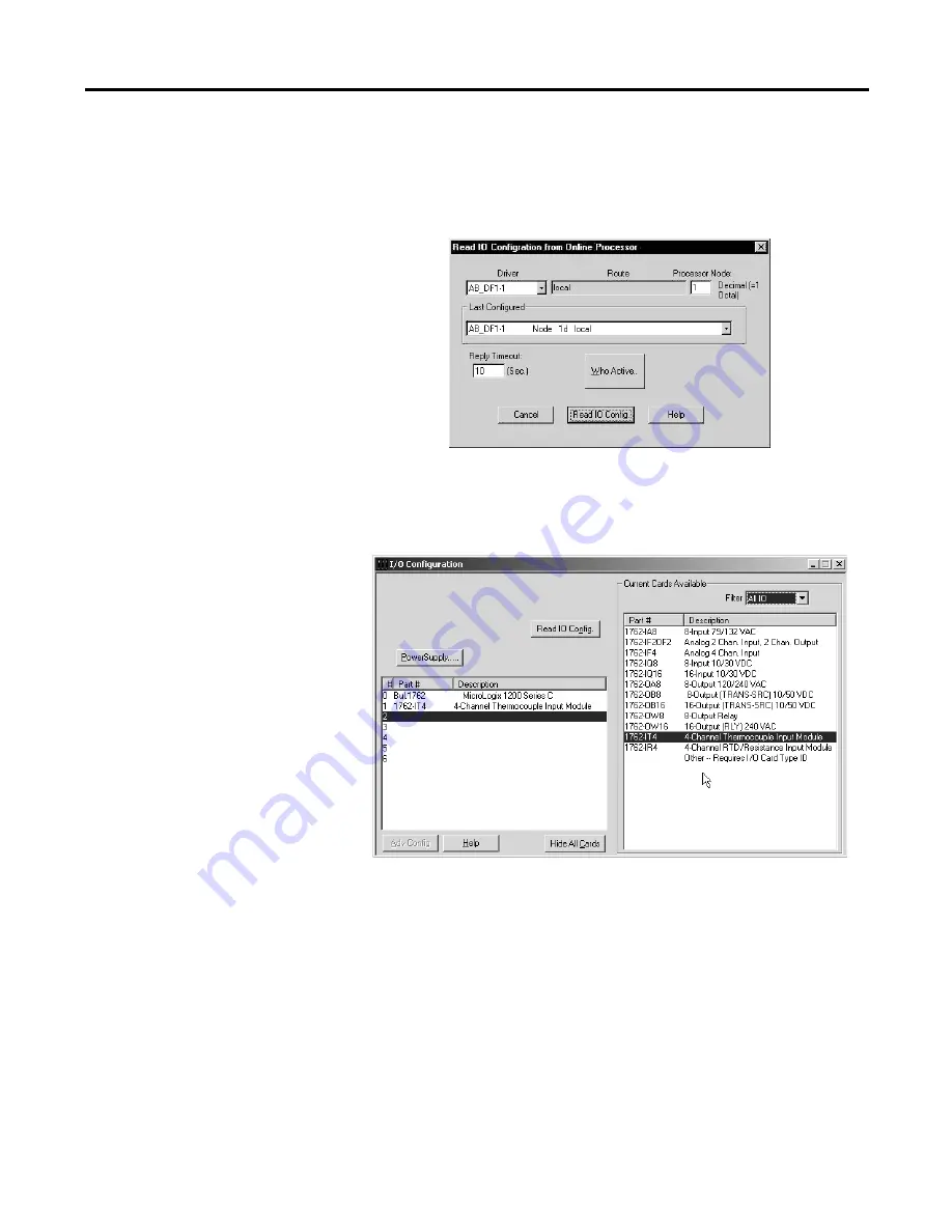 Allen-Bradley MicroLogix 1200 User Manual Download Page 130