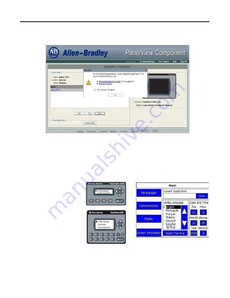 Allen-Bradley PanelView 2711C-F2M Скачать руководство пользователя страница 19