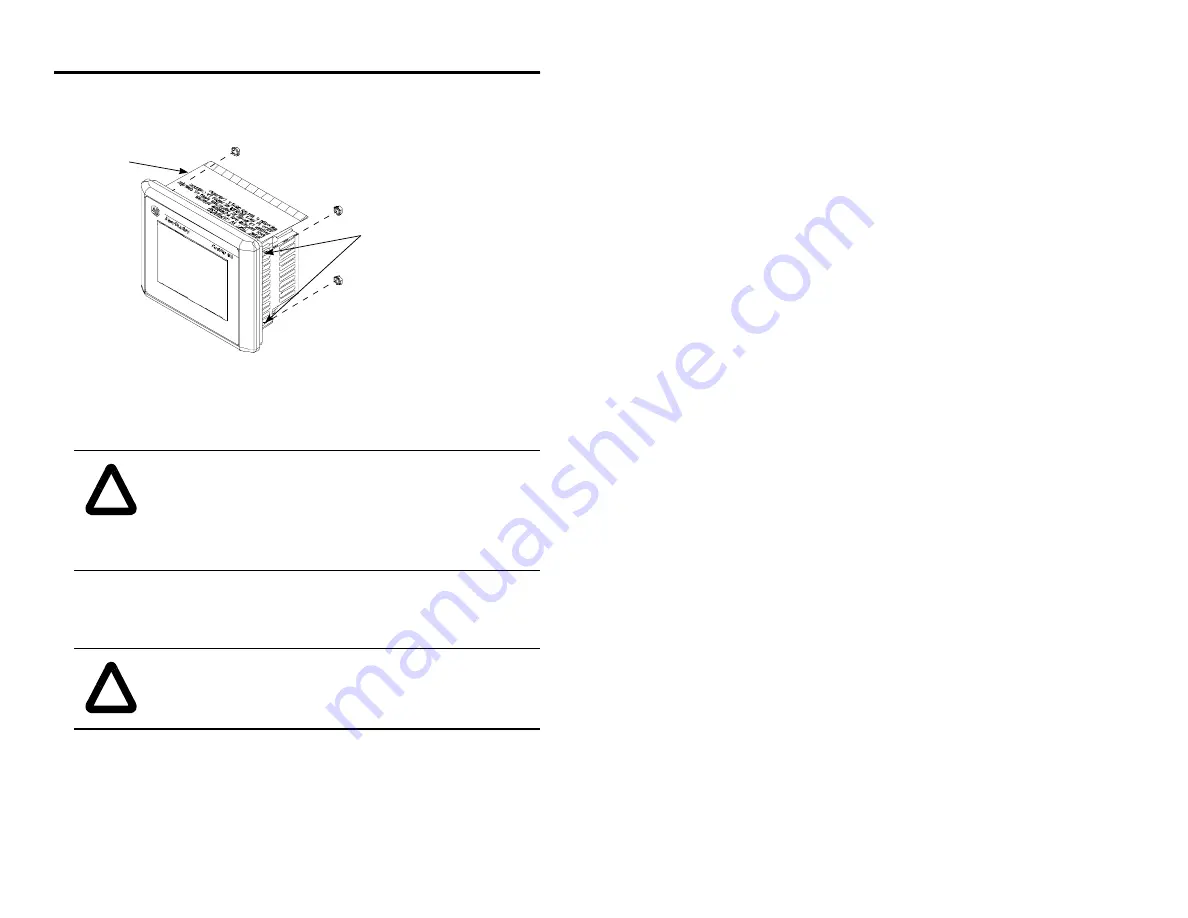 Allen-Bradley PanelView 550 Installation Instructions Manual Download Page 58