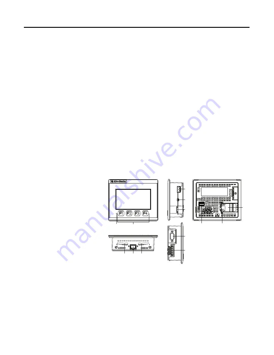 Allen-Bradley PanelView 800 2711R-T10T Скачать руководство пользователя страница 11