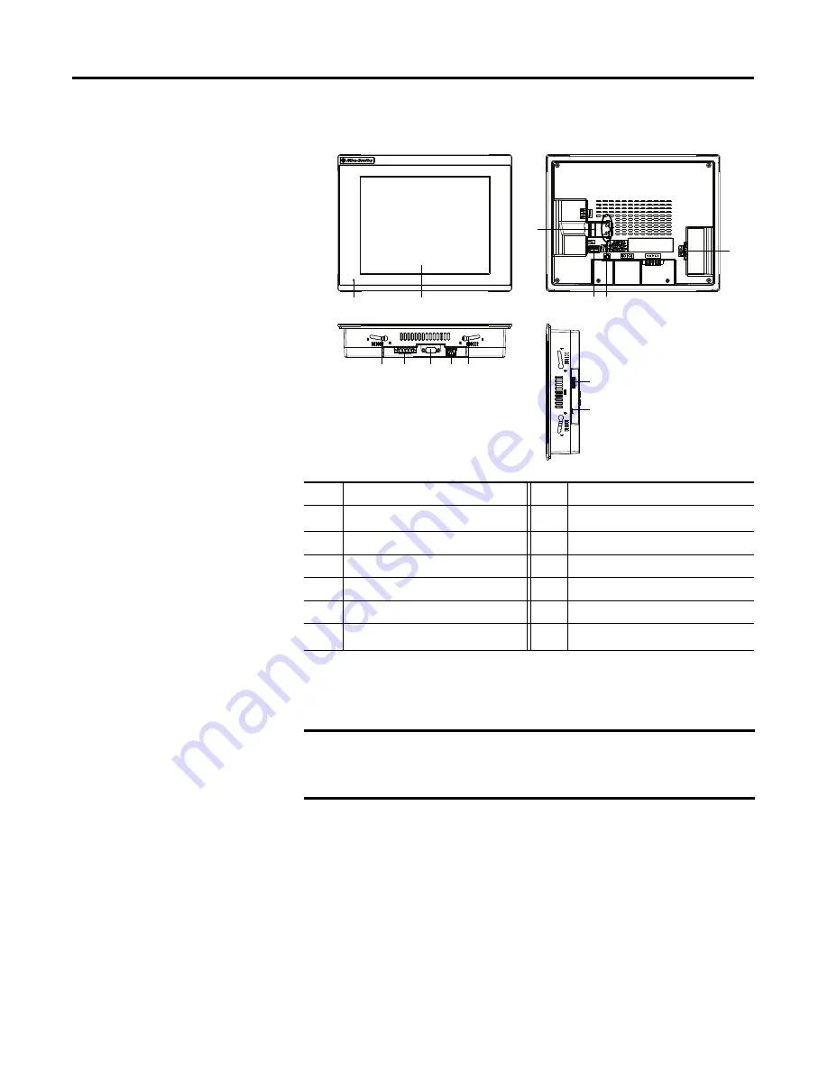 Allen-Bradley PanelView 800 2711R-T10T Скачать руководство пользователя страница 13